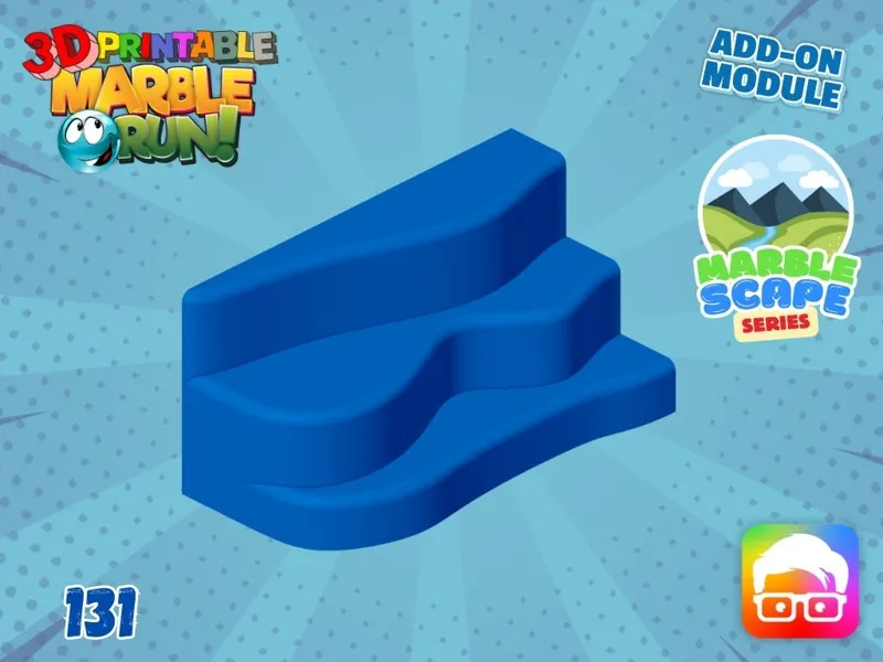 ADD-ON 131 for Ultimate 3D Printable Marble Run