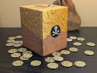 Pirate Treasure Deck Box - Medallion Series