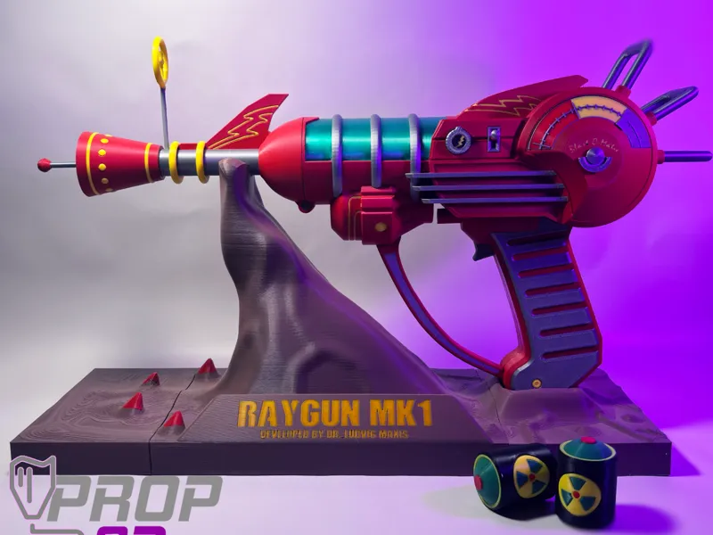 Call of Duty Zombies Ray Gun Mk1 w/ Stand + Cells