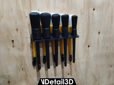 Wall Mount Detailing Brush Holder Car Detailing