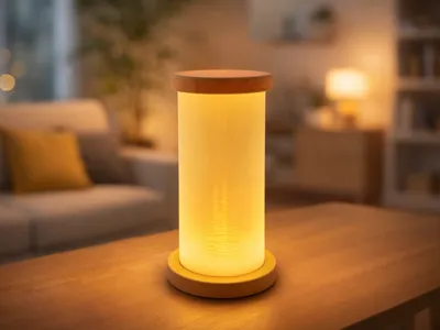 Lamp 014 _ Minimalist Ambient Lamp