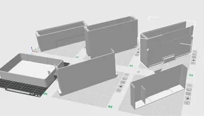 a1 mini base pla support brim