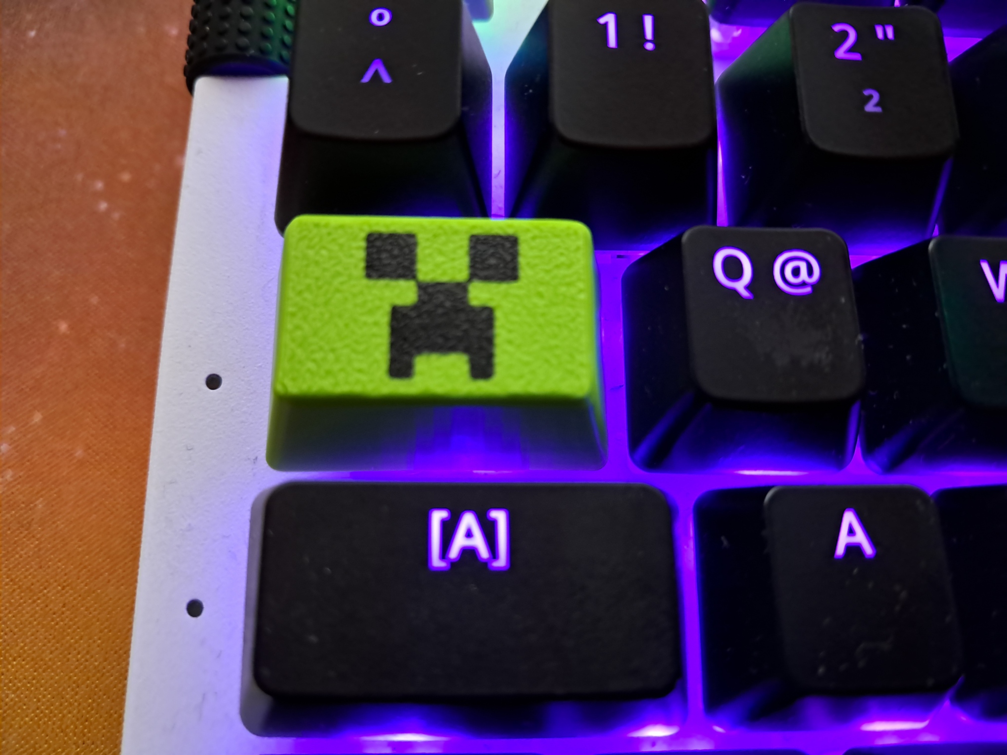 Miniatura 2 do modelo 3D Creeper Keycap For Tab Key