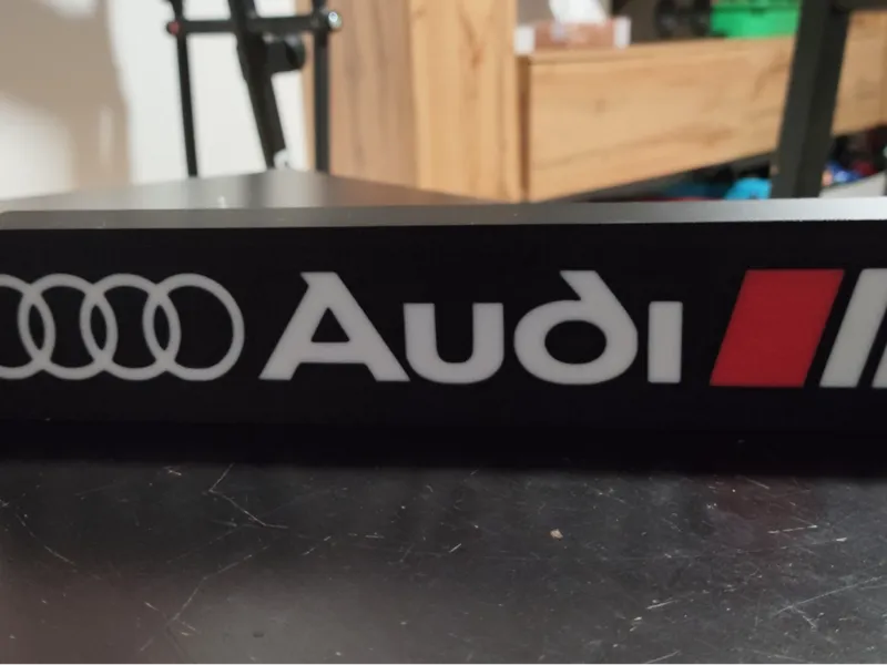 Audi Leuchtbox