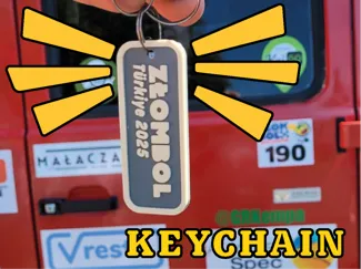"ZLOMBOL Türkiye 2025" keychain
