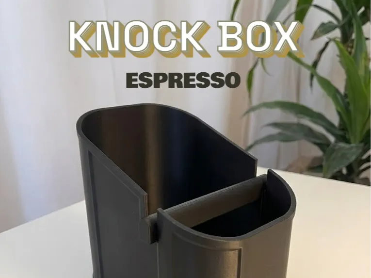 Coffee Knock Box Espresso- 4 Sizes + TPU Feet