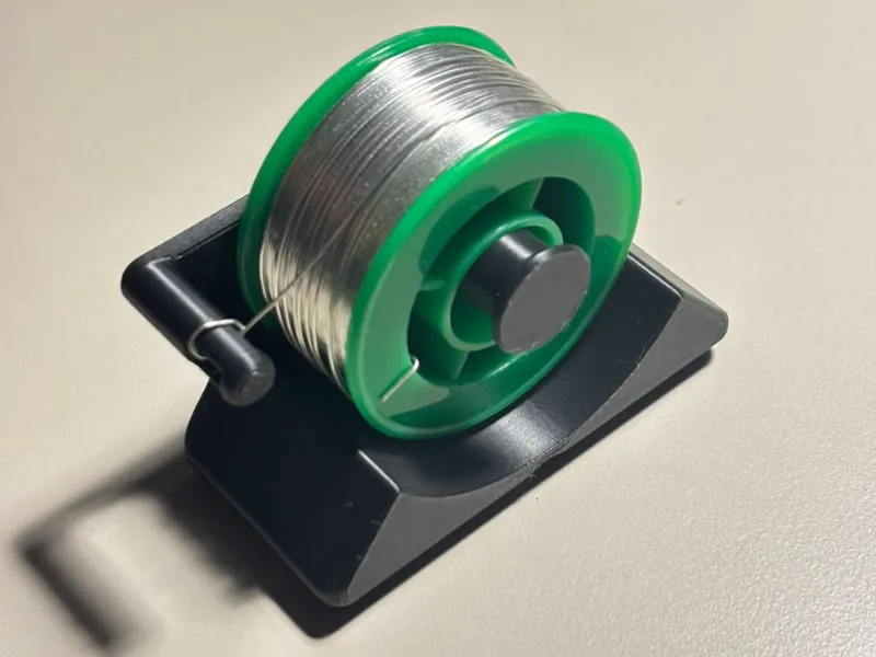 Gridfinity solder wire holder