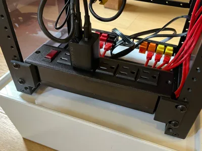 5 Outlet Mounting Bracket for 10 inch rack 