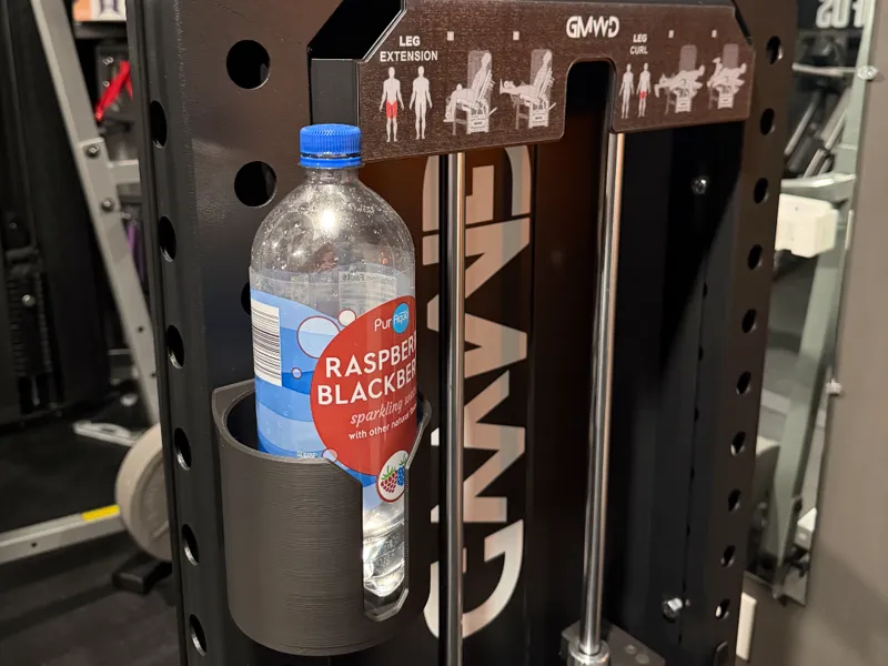 Water Bottle holder for GMWD LE11 Leg Extension