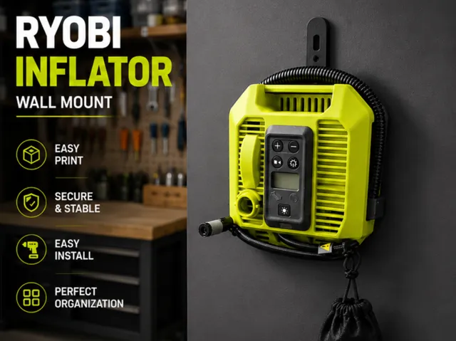 Ryobi Inflator / RMI18 Wall Hanger