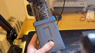 Toy Coffee Grinder: now USB-C rechargeable