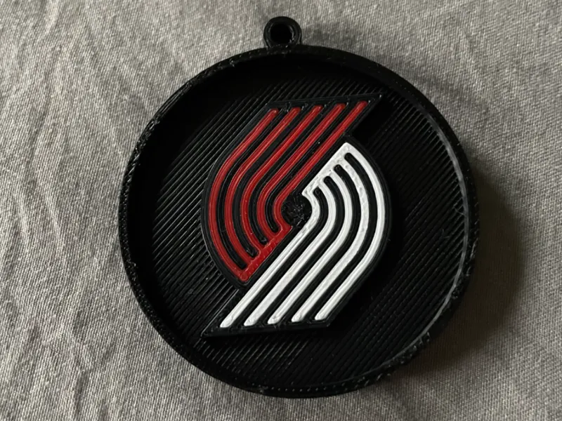 Trail Blazers keychain