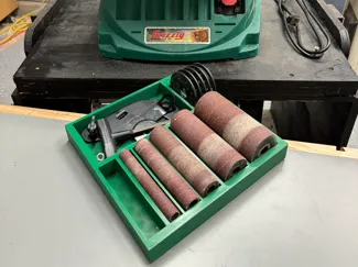 Spindle Sander Organizer Tray