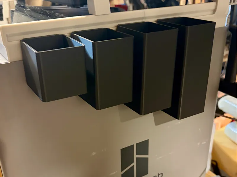 Modular Side-Mount Storage Boxes for Bambu Printer