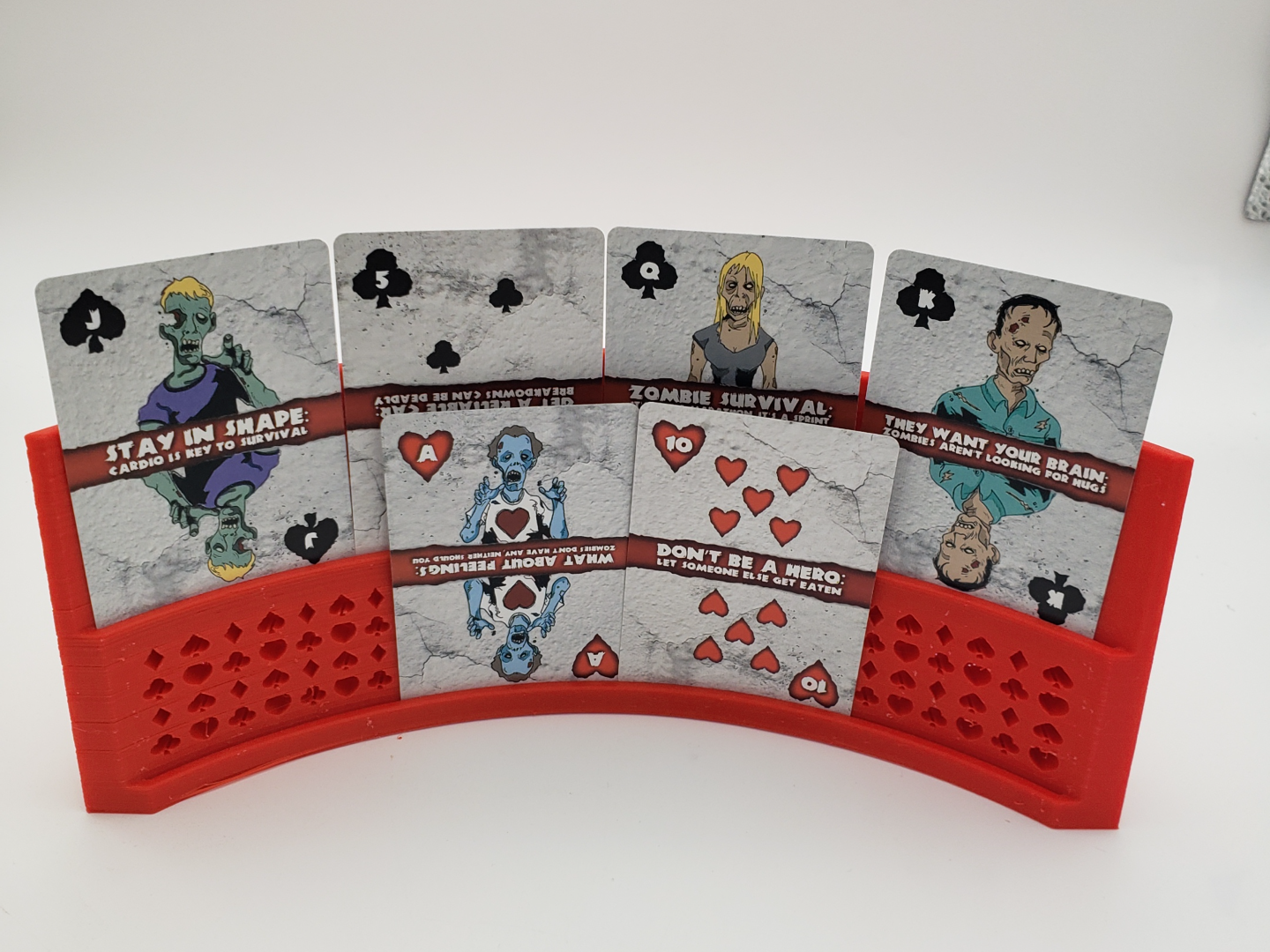 Two Tier Game Card Holder