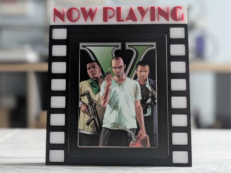 NOW PLAYING Blu-Ray Display Stand