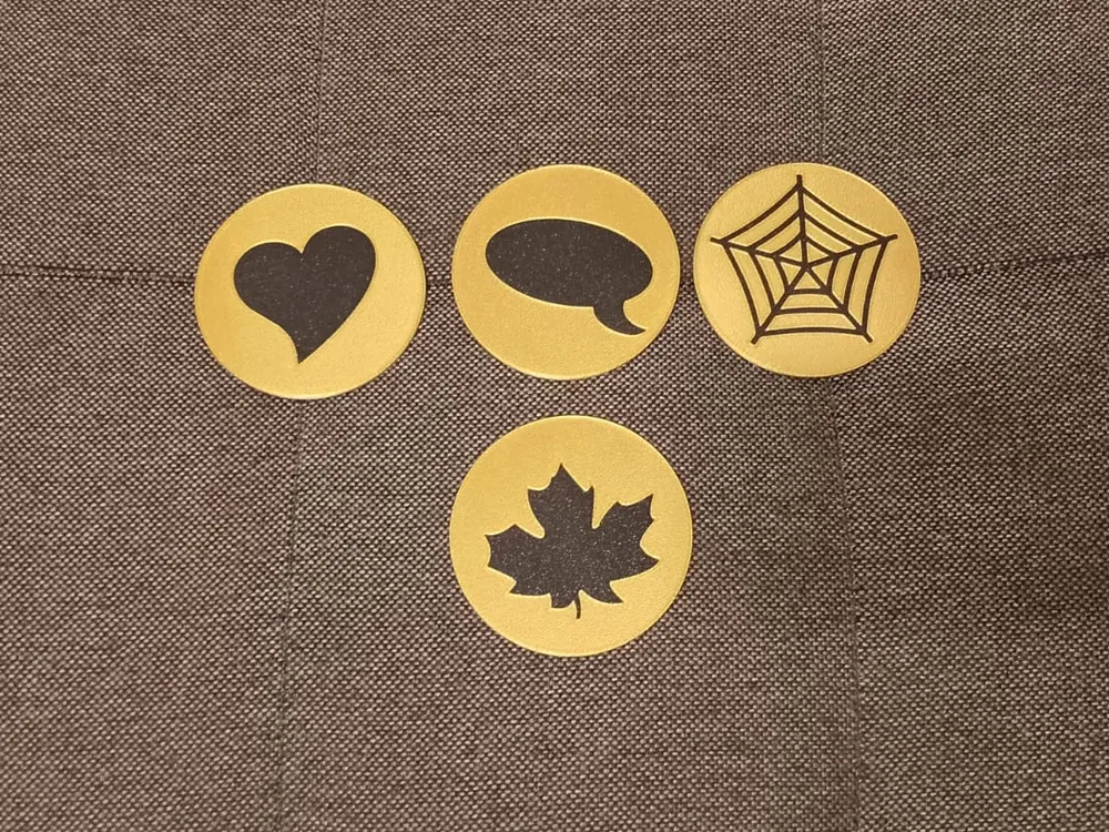 Dual color cup/mug coasters - Free 3D Print Model - MakerWorld