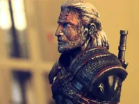 Buste de Geralt de Riv - sans support — photo 2