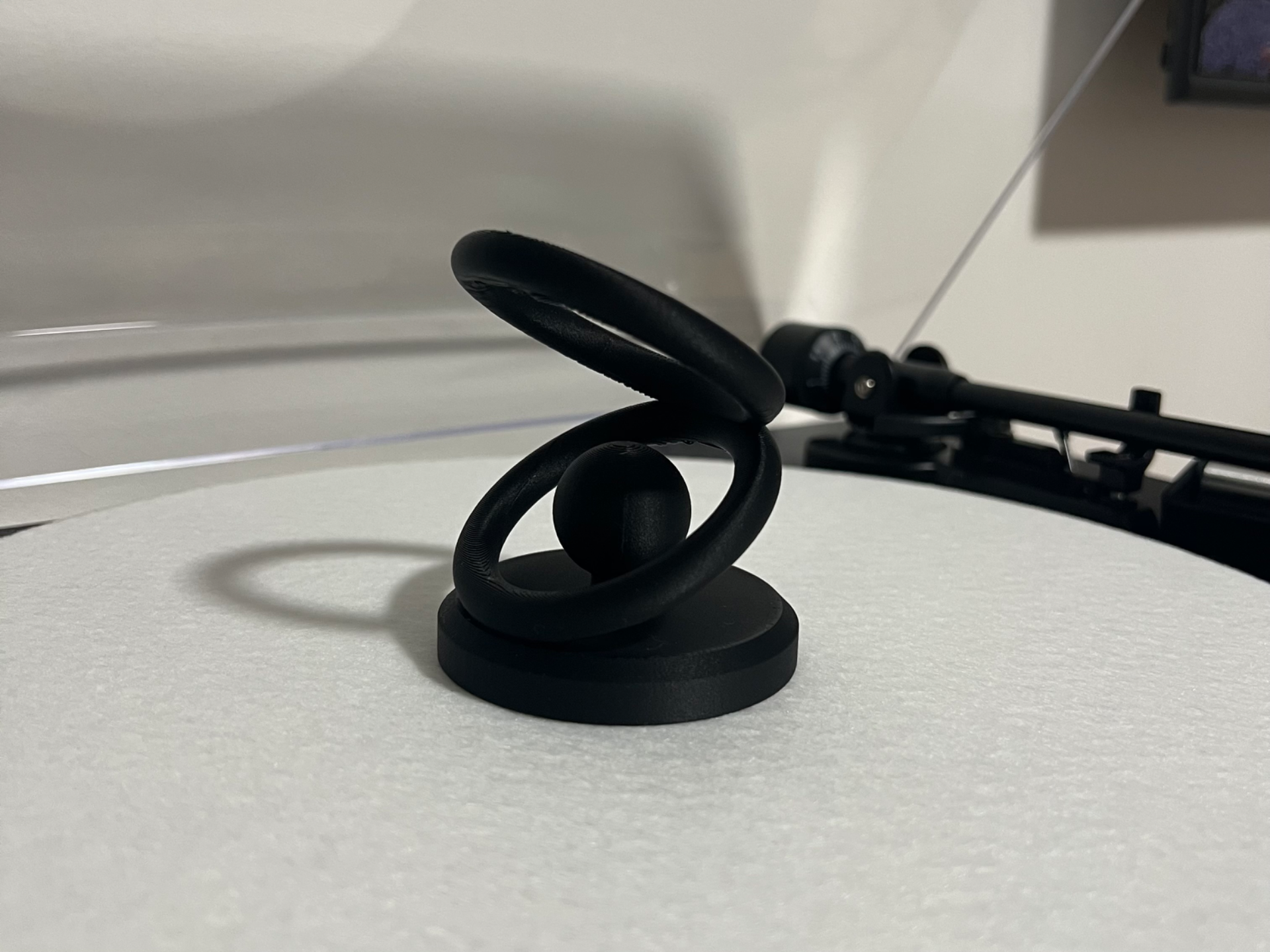 Orbit Rings – Vinyl Turntable Decor