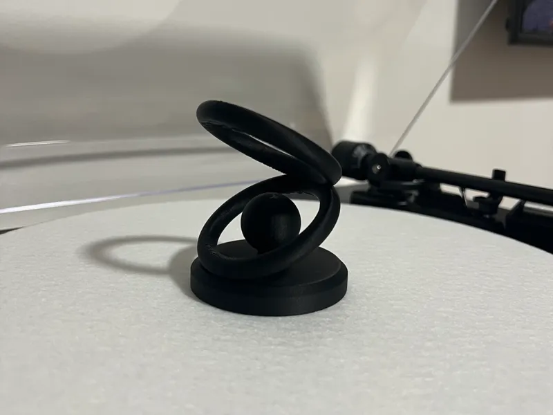 Orbit Rings – Vinyl Turntable Decor