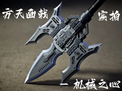 方天画戟 - 3D Print Files Free Download - MakerWorld