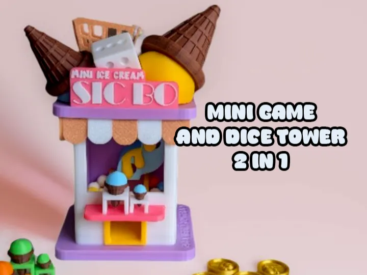 SICBO- Mini Casino game dice tower No AMS friendly