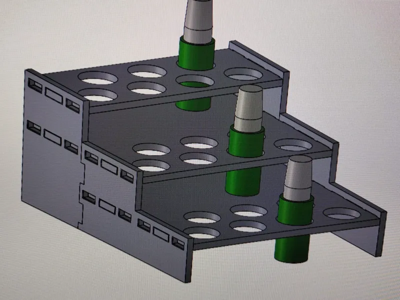 Limitless paint stand for miniature and beyond