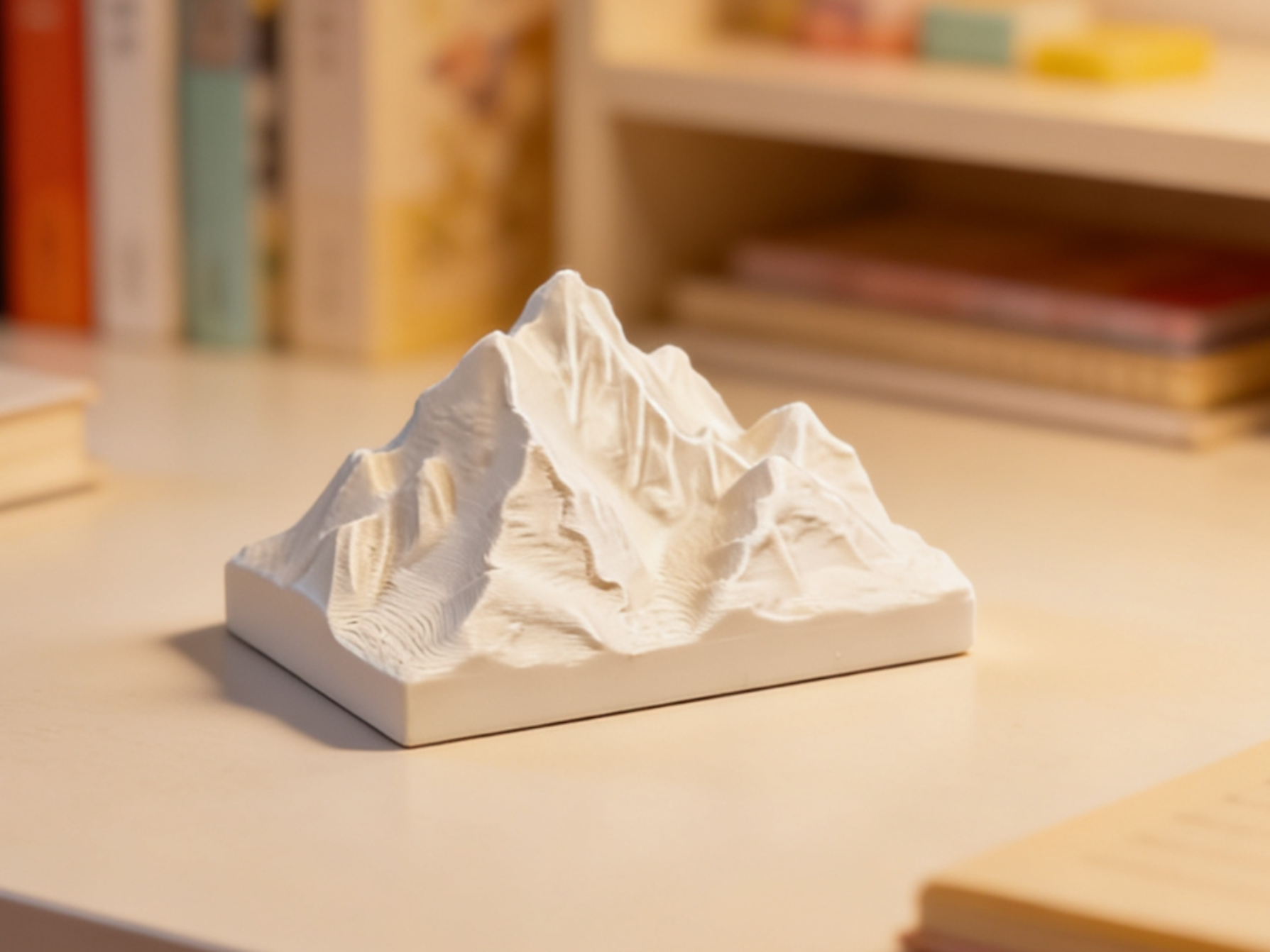 阿尔卑斯雪山装饰摆件