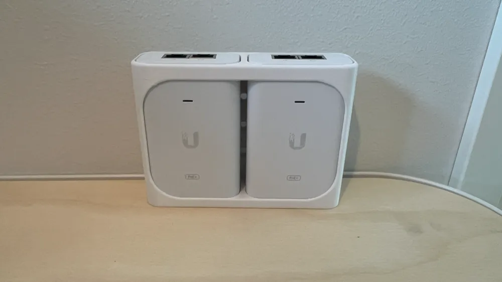 Dual UniFi PoE+ Adapter (30W) Injector Wall mount by Maxxis - MakerWorld