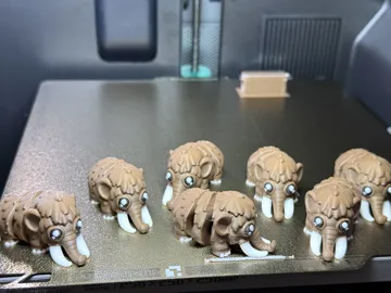 Modelo para impresión 3D: Flexi Mini Mammoth — vista de referencia 4