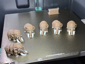 Modelo para impresión 3D: Flexi Mini Mammoth — vista de referencia 5
