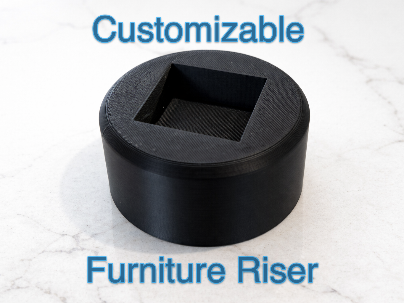 Parametric - Customizable Furniture Riser