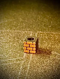 Mauer 4mm Bohrung