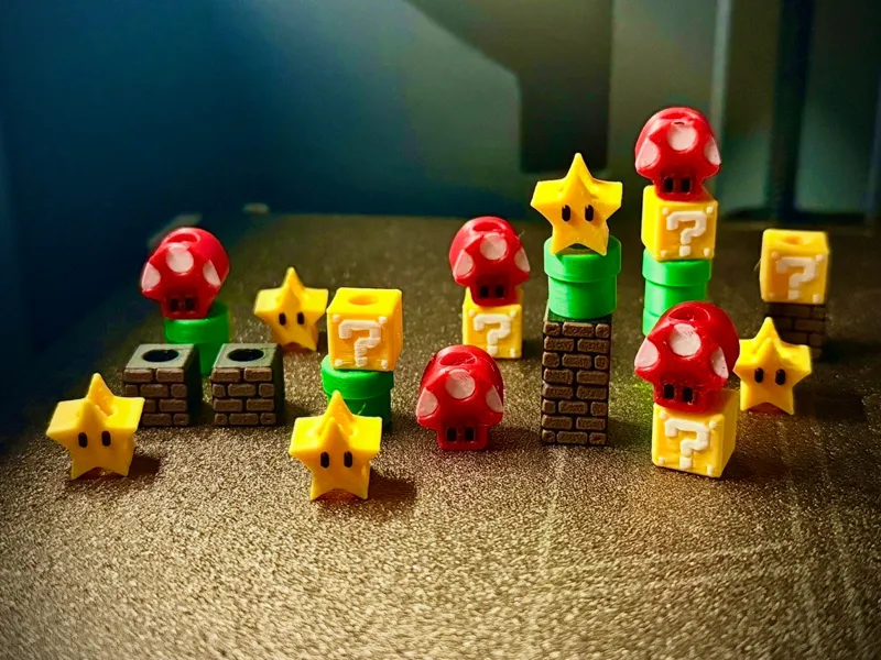 Super Mario - Pullover - Perlen 