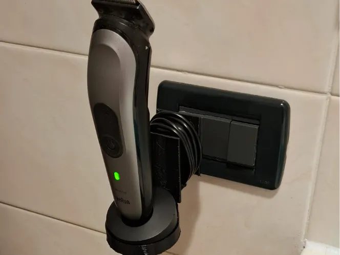 braun stand wall shaver trimmer