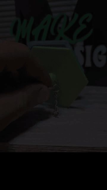 Hexagon key holder