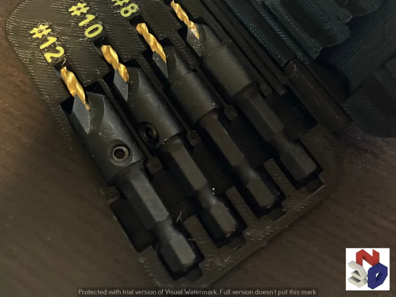 Ryobi - Power Groove Countersink Drill Bit Box