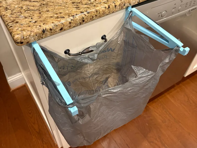 Grocery Bag Drawer Holder