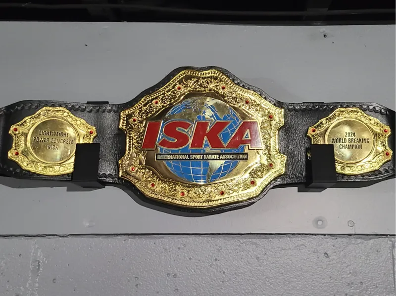 Championship Belt Hanger Brackets