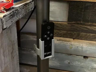 Fan remote controller holder