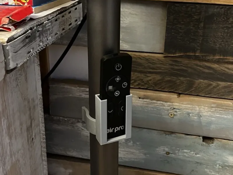 Fan remote controller holder 