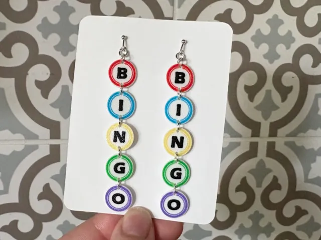 Bingo Earrings
