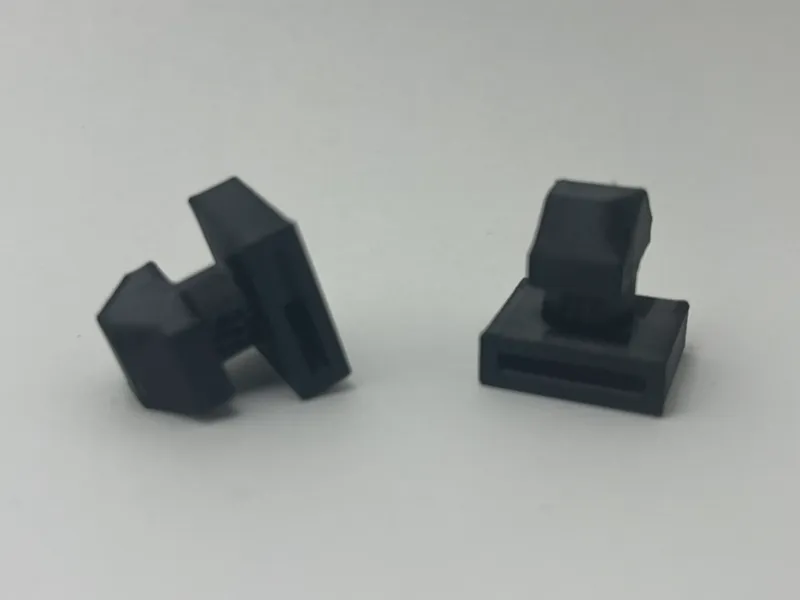 Velcro cable tie holder for aluminum profile