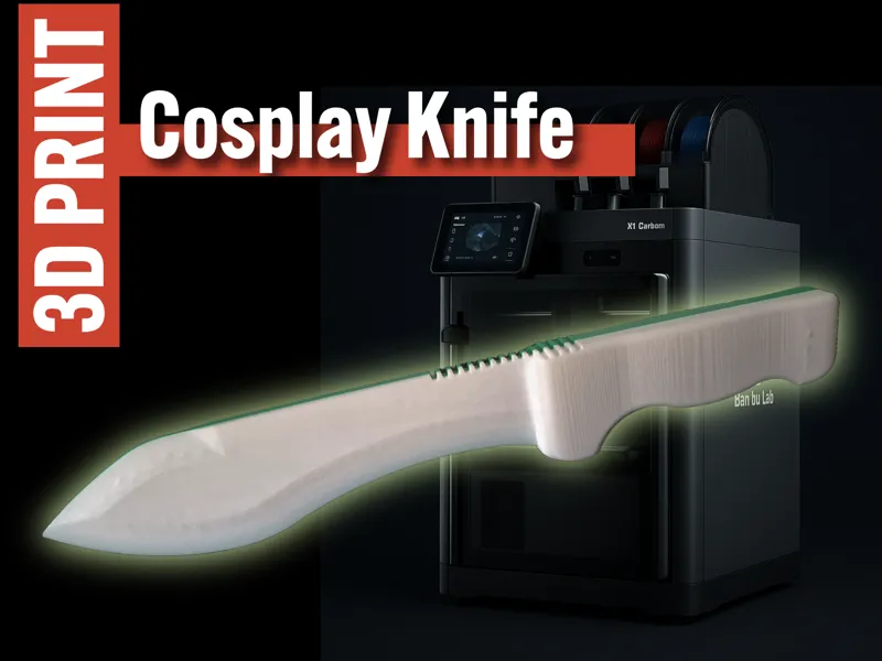 Cuchillo Afalcatado tamaño real