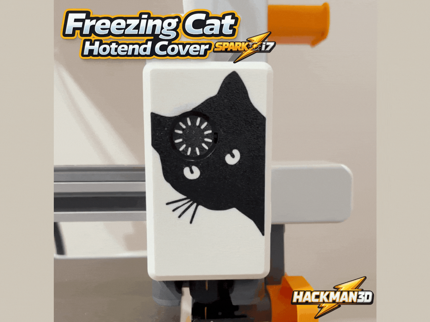 Sparkx i7 Freezing Cat Hotend Cover