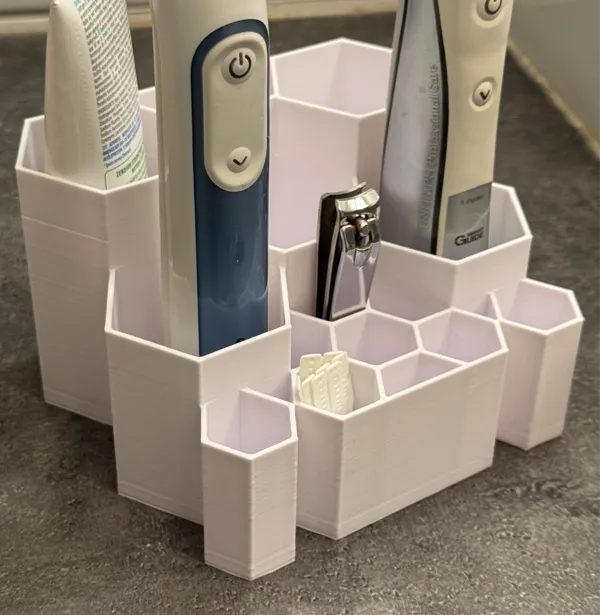 Organisateur pour toilettes et salle de bain