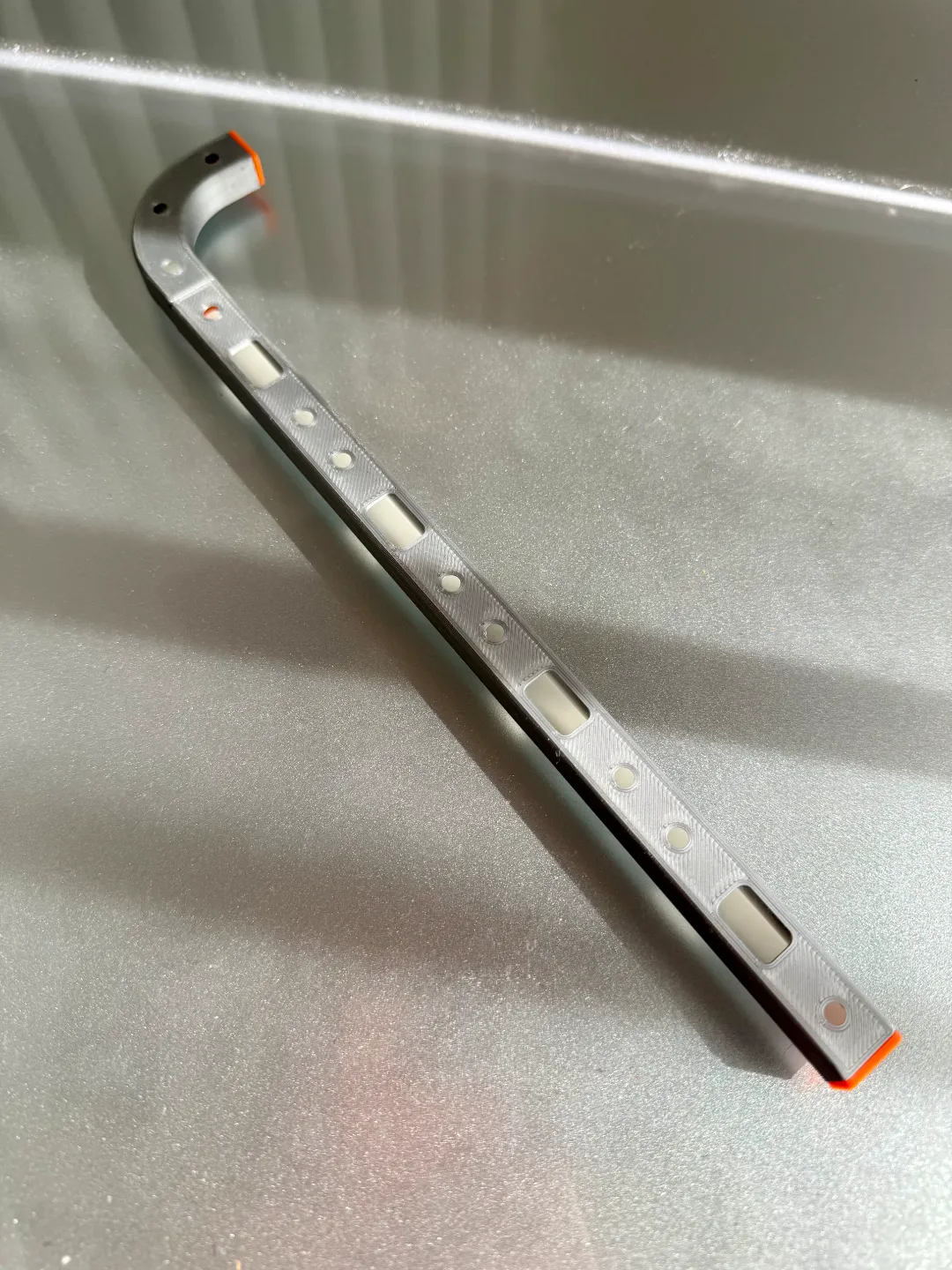 LED Strip Holder v2.1 Guides Diffusers Parametric view 3