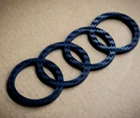 Porte-clés logo anneaux Audi — photo 2