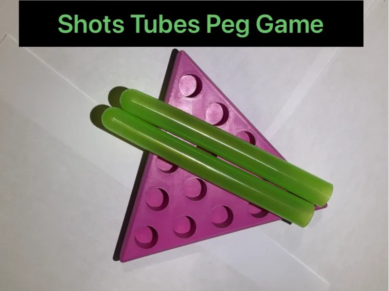 Shotz Tube Peg Game