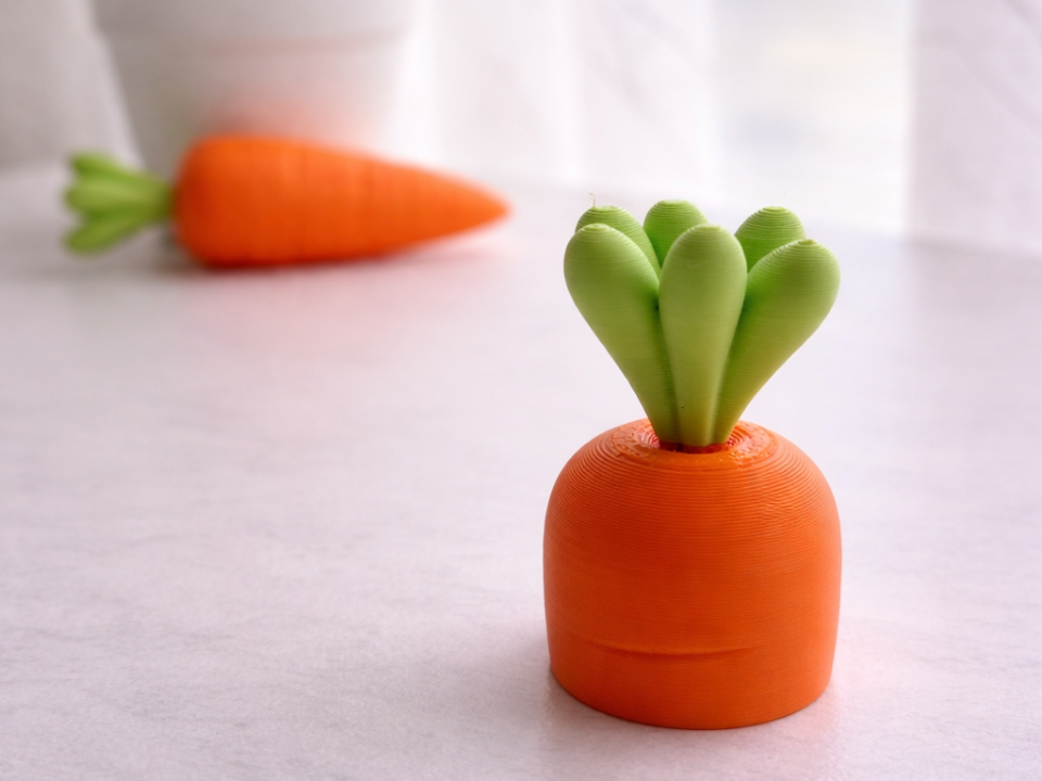 Oster-Karotte, Osterhase Karotte Deko| Fast-Print